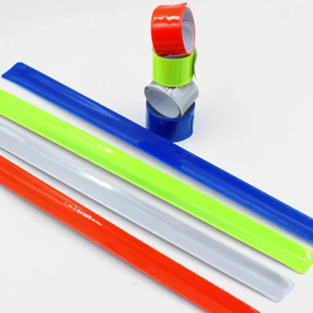High And Running Gear - 2PCS High-Visibility Reflective Leg Strap –