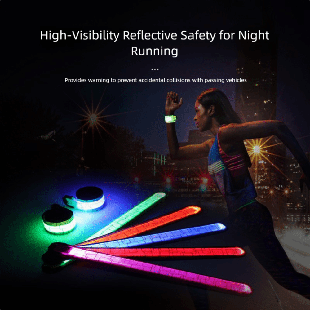 High And Running Gear - Battery Style Night Running Armband 5