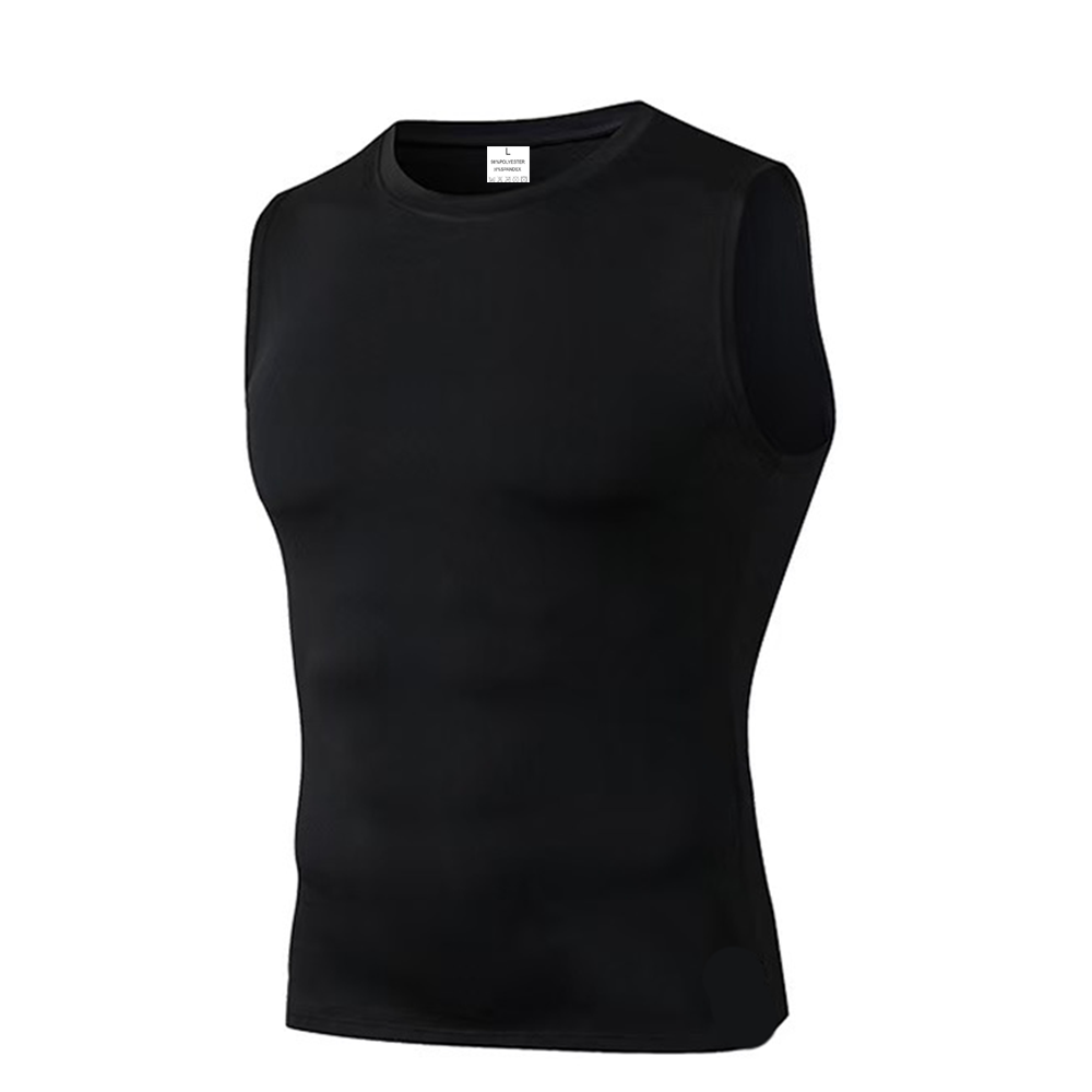 Men Solid Color Quick Dry Slee - Running Gear Vest recension och pris