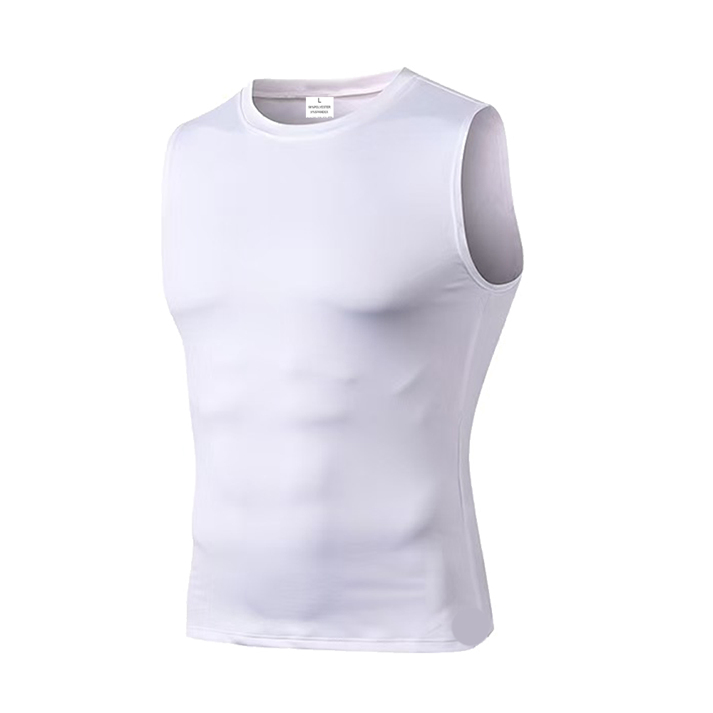 Men Solid Color Quick Dry Slee - Running Gear Vest recension och pris