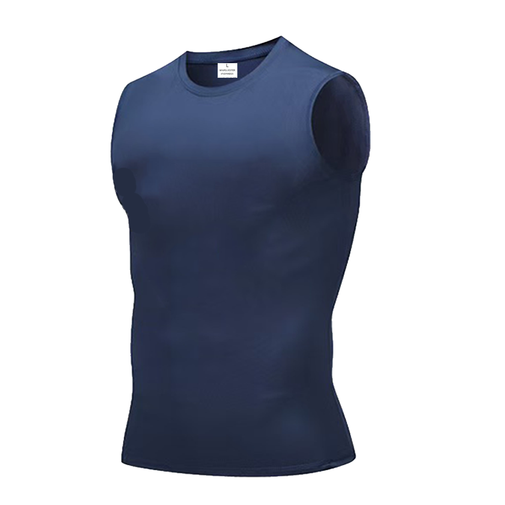Men Solid Color Quick Dry Slee - Running Gear Vest recension och pris