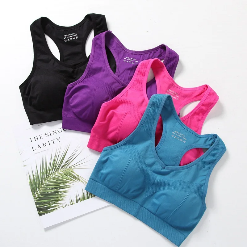 Women Sports Bra Top Push Up F - Running Gear Vest recension och pris