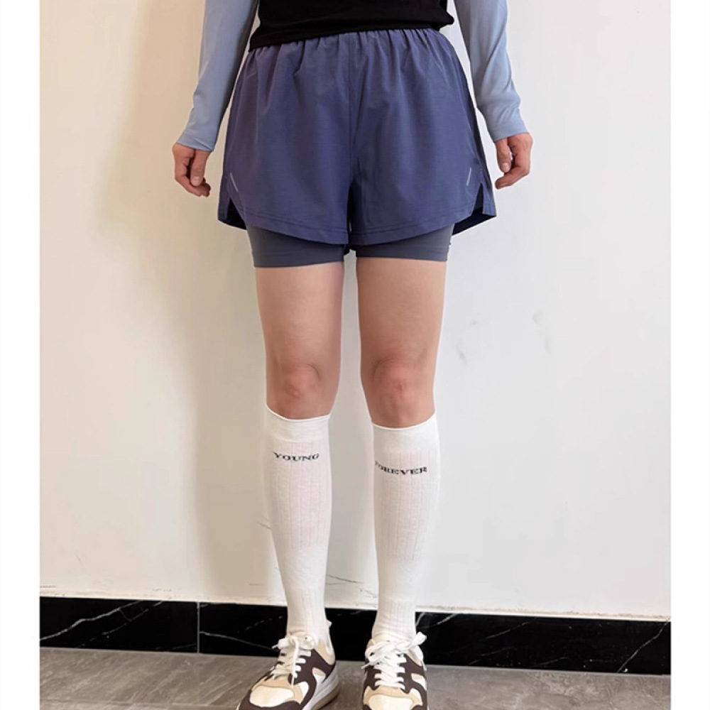 Female Athletic Gym Shorts 2 I - Running Gear Junior recension och pris