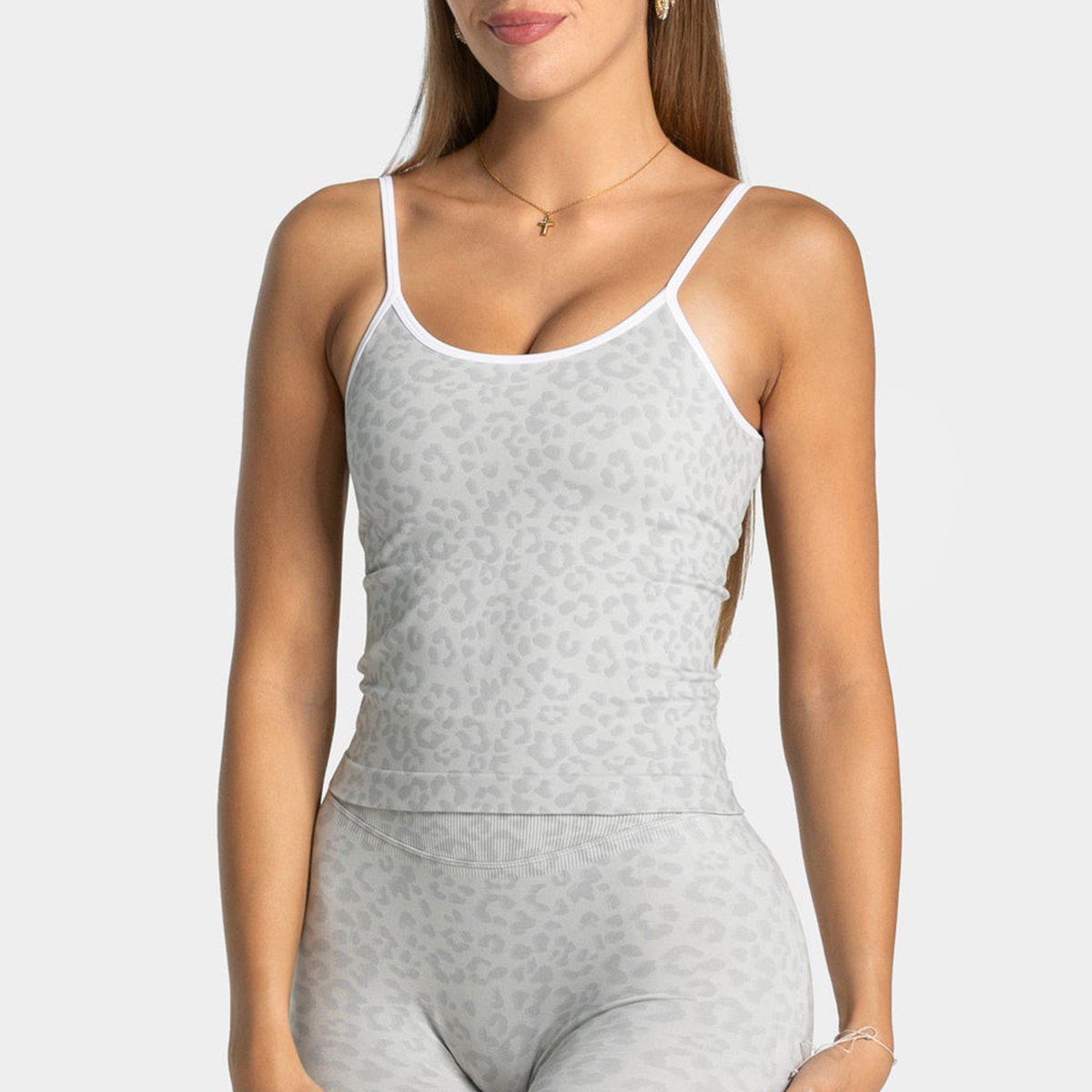 Sexy Leopard Print Yoga Tank T - Running Gear Vest recension och pris