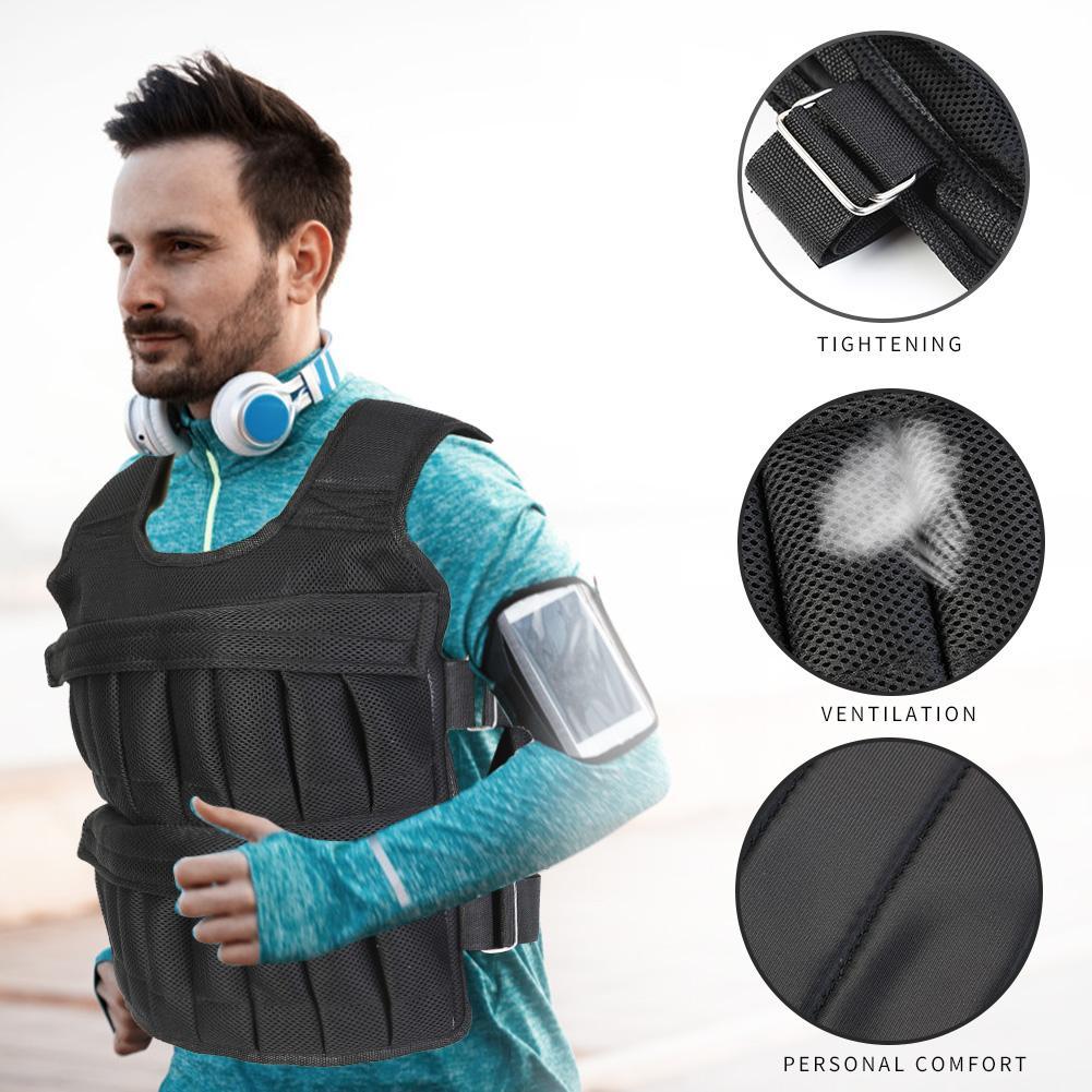 3/15/35kg Workout Weight Jacke - Running Gear Vest recension och pris
