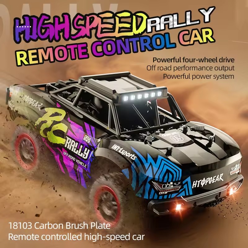 80KM/H Brushless RC Racing Car - Running Gear Truck recension och pris
