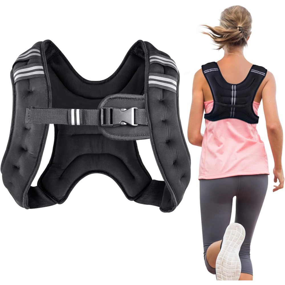 Fitness Weighted Vest Pre-Fill - Running Gear Vest recension och pris