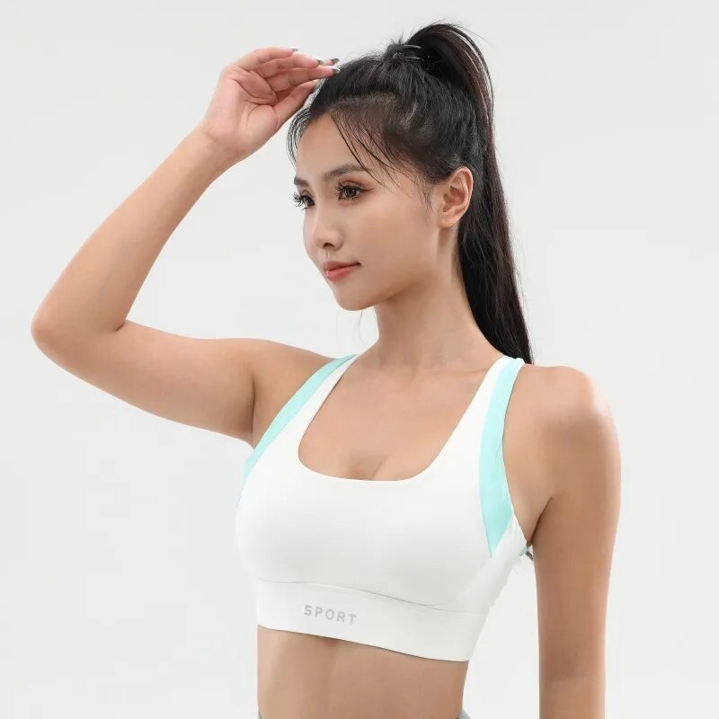 Yoga Bra Sexy Back Sport Top f - Running Gear Vest recension och pris