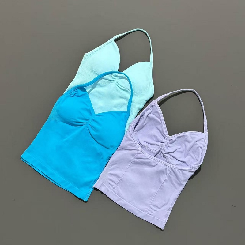 Gym Sports Tops Women Seamless - Running Gear Vest recension och pris