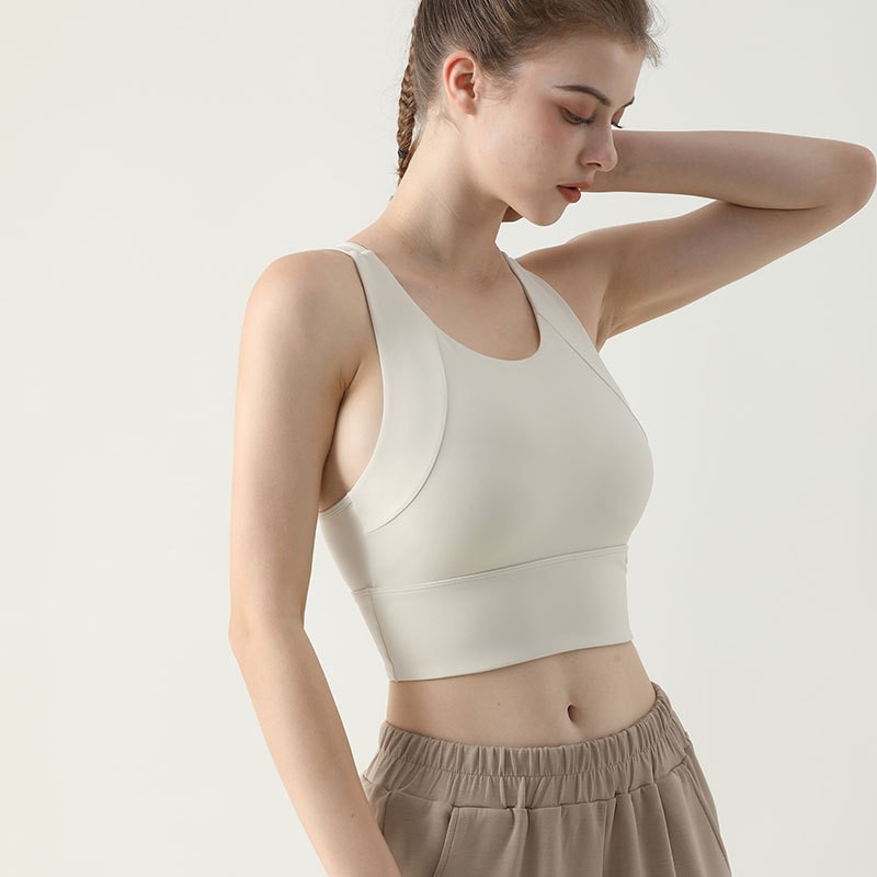 Women Sports Bra Top Push Up F - Running Gear Vest recension och pris