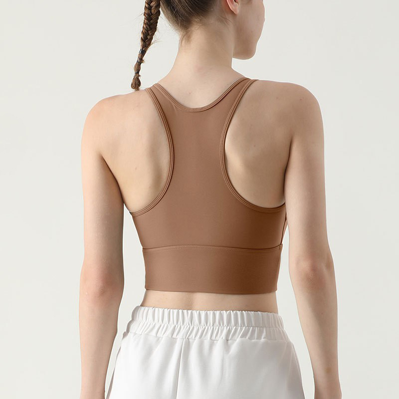 Women Sports Bra Top Push Up F - Running Gear Vest recension och pris